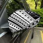 Maori Polynesian Tattoo Pattern Print Car Side Mirror Covers