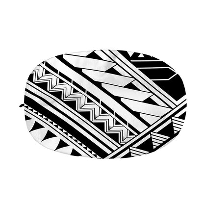 Maori Polynesian Tattoo Pattern Print Car Side Mirror Covers