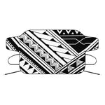 Maori Polynesian Tattoo Pattern Print Car Windshield Snow Cover