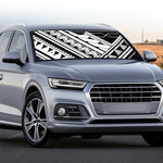 Maori Polynesian Tattoo Pattern Print Car Windshield Sun Shade