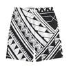 Maori Polynesian Tattoo Pattern Print Cotton Shorts