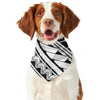 Maori Polynesian Tattoo Pattern Print Dog Bandana