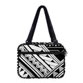 Maori Polynesian Tattoo Pattern Print Double Strap Bible Bag