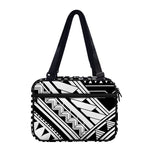 Maori Polynesian Tattoo Pattern Print Double Strap Bible Bag