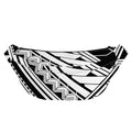 Maori Polynesian Tattoo Pattern Print Fanny Pack