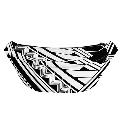 Maori Polynesian Tattoo Pattern Print Fanny Pack