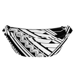 Maori Polynesian Tattoo Pattern Print Fanny Pack