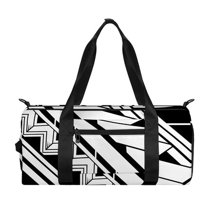 Maori Polynesian Tattoo Pattern Print Gym Bag