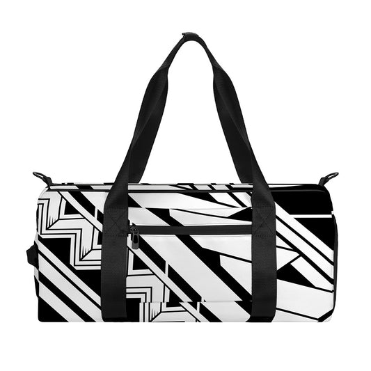 Maori Polynesian Tattoo Pattern Print Gym Bag