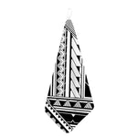 Maori Polynesian Tattoo Pattern Print Hand Towel