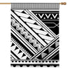 Maori Polynesian Tattoo Pattern Print House Flag