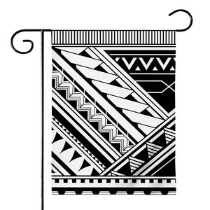 Maori Polynesian Tattoo Pattern Print House Flag