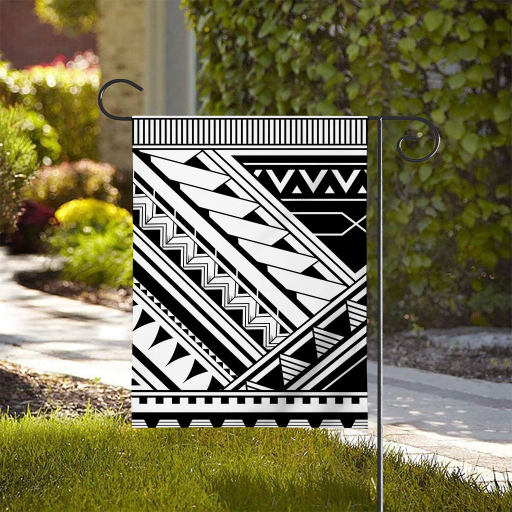 Maori Polynesian Tattoo Pattern Print House Flag