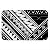 Maori Polynesian Tattoo Pattern Print Indoor Door Mat