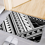 Maori Polynesian Tattoo Pattern Print Indoor Door Mat