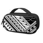 Maori Polynesian Tattoo Pattern Print Insulin Cooler Travel Case