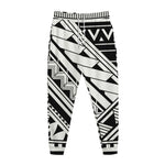 Maori Polynesian Tattoo Pattern Print Jogger Pants