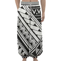 Maori Polynesian Tattoo Pattern Print Lantern Pants
