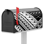 Maori Polynesian Tattoo Pattern Print Mailbox Cover