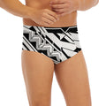 Maori Polynesian Tattoo Pattern Print Men's Briefs