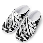 Maori Polynesian Tattoo Pattern Print Mesh Casual Shoes