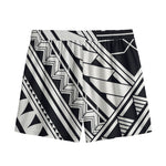 Maori Polynesian Tattoo Pattern Print Mesh Shorts