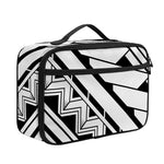 Maori Polynesian Tattoo Pattern Print Portable Lunch Bag