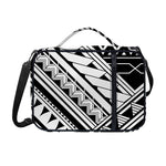 Maori Polynesian Tattoo Pattern Print Shoulder Strap Bible Bag
