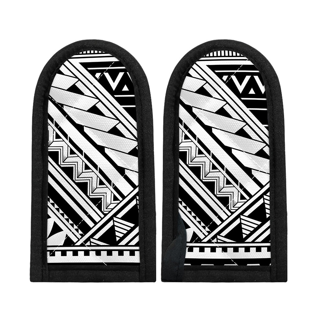 Maori Polynesian Tattoo Pattern Print Skillet Handle Cover