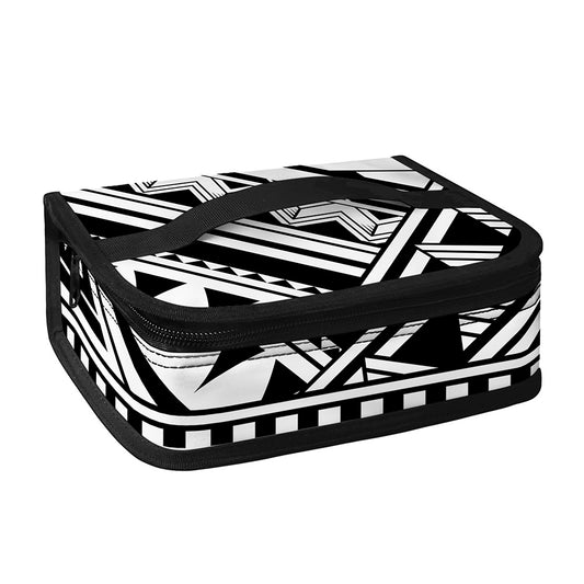 Maori Polynesian Tattoo Pattern Print Small Lunch Bag