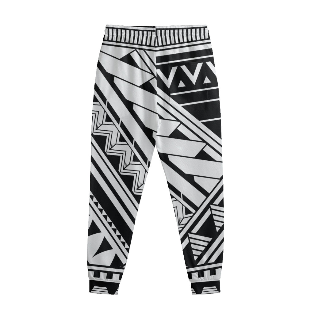 Maori Polynesian Tattoo Pattern Print Sweatpants