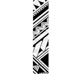 Maori Polynesian Tattoo Pattern Print Table Runner