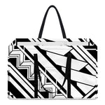 Maori Polynesian Tattoo Pattern Print Utility Tote Bag
