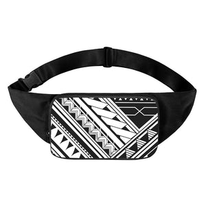 Maori Polynesian Tattoo Pattern Print Waist Bag