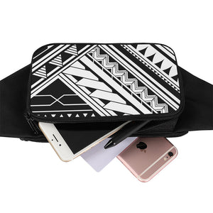 Maori Polynesian Tattoo Pattern Print Waist Bag