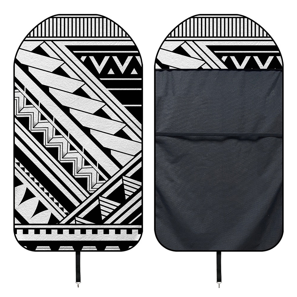 Maori Polynesian Tattoo Pattern Print Waterproof Car Seat Cover