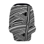 Maori Polynesian Tribal Tattoo Print Baby Seat Cover