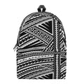 Maori Polynesian Tribal Tattoo Print School Backpack