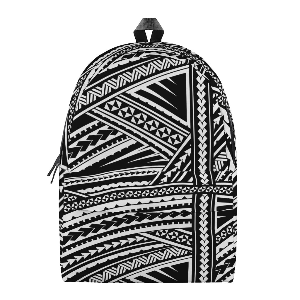 Maori Polynesian Tribal Tattoo Print Backpack