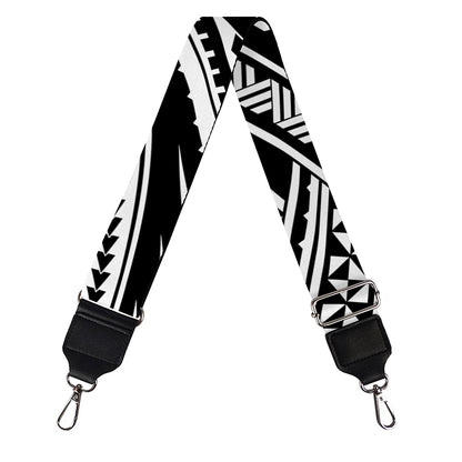 Maori Polynesian Tribal Tattoo Print Bag Strap