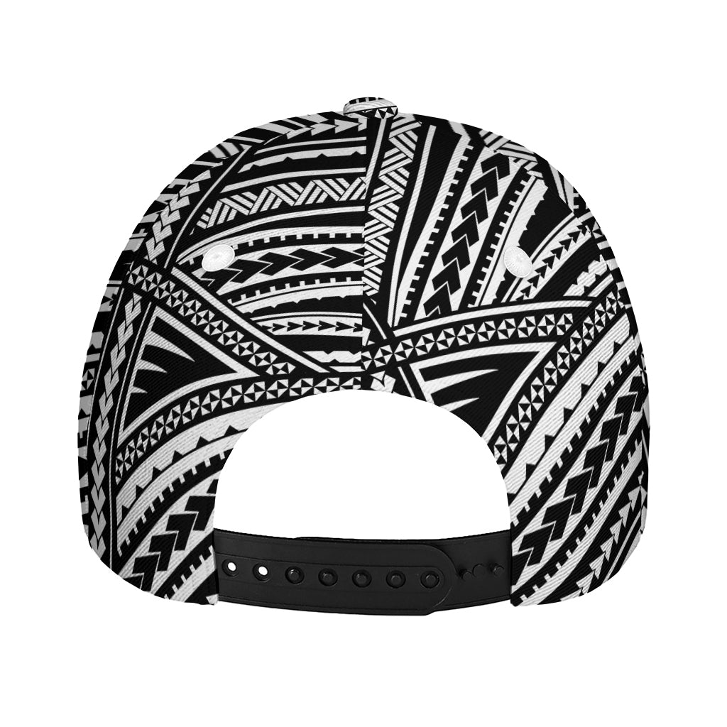 Maori Polynesian Tribal Tattoo Print Baseball Cap