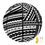 Maori Polynesian Tribal Tattoo Print Basketball
