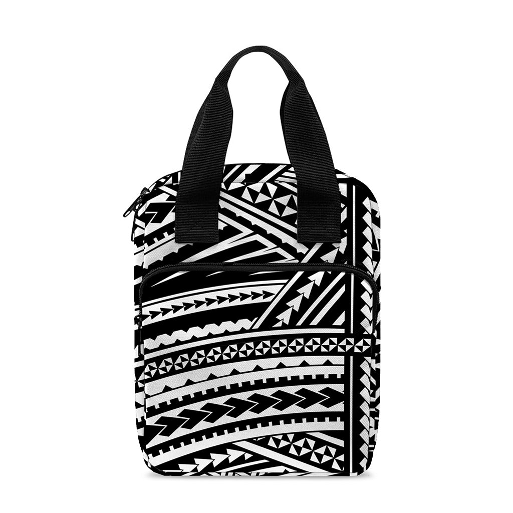 Maori Polynesian Tribal Tattoo Print Bible Tote Bag