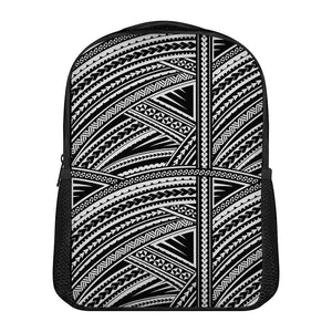 Maori Polynesian Tribal Tattoo Print Casual Backpack