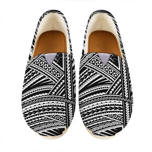 Maori Polynesian Tribal Tattoo Print Casual Shoes