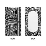 Maori Polynesian Tribal Tattoo Print Changing Pad Cover