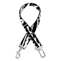 Maori Polynesian Tribal Tattoo Print Dog Seat Belt