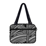 Maori Polynesian Tribal Tattoo Print Double Strap Bible Bag
