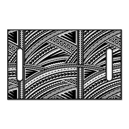 Maori Polynesian Tribal Tattoo Print Golf Cart Seat Cover