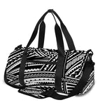 Maori Polynesian Tribal Tattoo Print Gym Bag